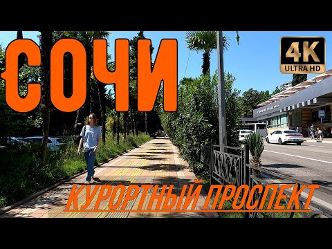 Видео: Сочи  Курортный проспект