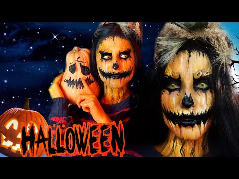 Видео: ГРИМ НА ХЭЛЛОУИН 2020. ГРИМ ТЫКВЫ. БЫСТРО И ОЧЕНЬ СТРАШНО