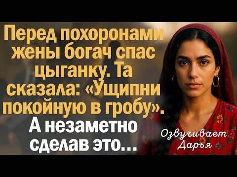 Видео: Перед похоронами жены богач спас цыганку. Та сказала: «Ущипни покойную в гробу». А незаметно сделав