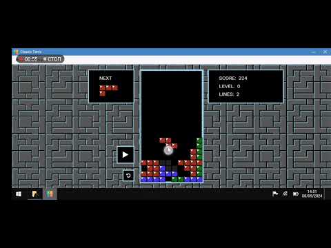 Видео: Тетрис в Windows 7 simulator 2 видео