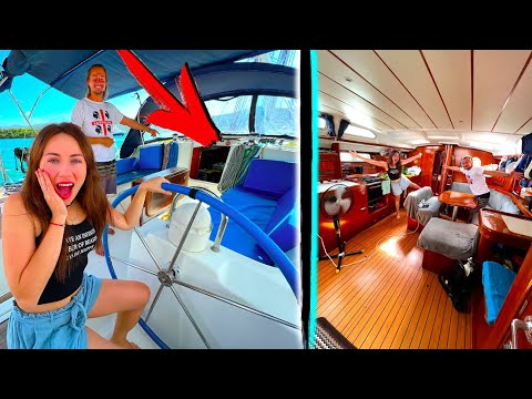 Видео: ОБЗОР 4-Х КАЮТНОЙ ЯХТЫ Вэлл Дан с Элли Ди Рум Тур Beneteau Oceanis 473 | КАПИТАН КОСТЯ