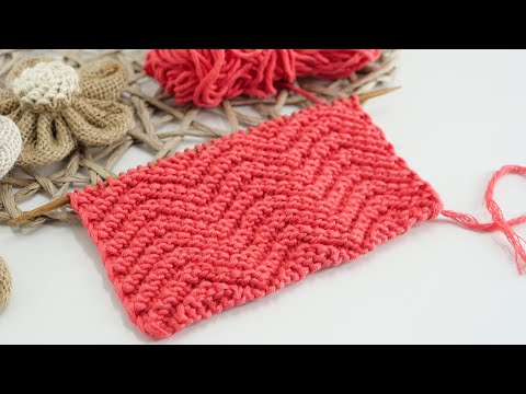 Видео: ЕСЛИ ШАРФ ТО ТОЛЬКО ТАК 🤩 Красивый двухсторонний узор спицами