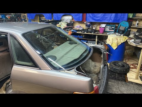 Видео: Ауди 80 B3 маленько работ.