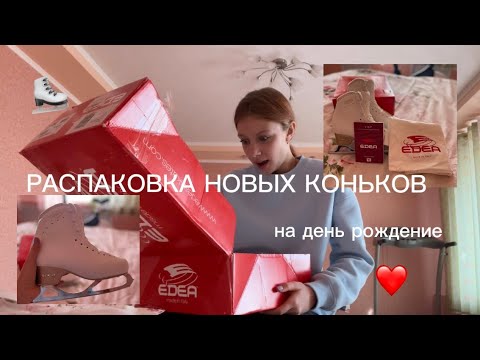 Видео: ПОКУПКА НОВЫХ КОНЬКОВ⛸️| Edea Concerto+MK Professional Lite|любительское фигурное катание