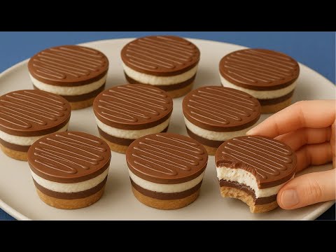 Видео: Новый простой десерт без выпечки за 10 минут! Быстрый рецепт домашнего десерта