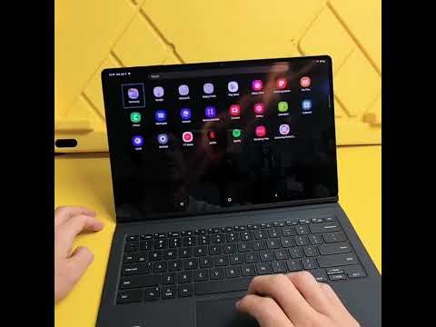 Видео: Чехол-клавиатура для Samsung Galaxy Tab S8 Ultra