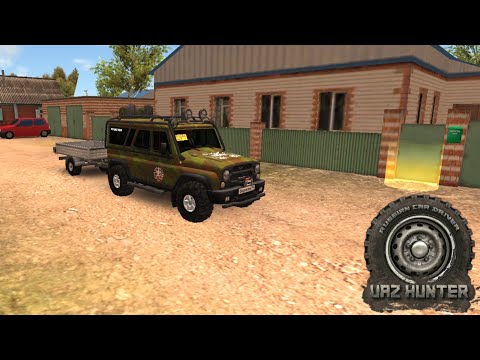 Видео: Собрал урожай в теплице! Везу урожай в кафе! - Russian Car Driver UAZ HUNTER 