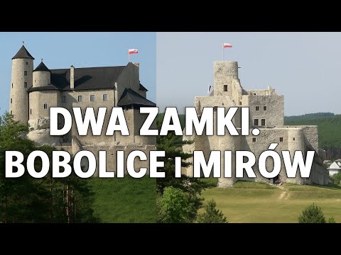 Видео: Замки Боболице и Мирув – самый красивый маршрут в Юре. Прогулка по тропе Орлиных гнёзд.