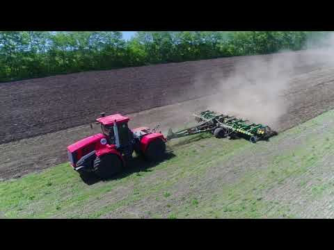 Видео: Борона АН-8-БД  испытание на Алтайской МИС июнь 2018 г