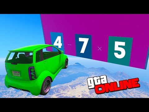 Видео: МАТЕМАТИЧЕСКАЯ ГОНКА СО СЛОЖНЫМИ РЕБУСАМИ - ГОНКИ GTA 5 - КАРТЫ НА ПРОХОЖДЕНИЕ