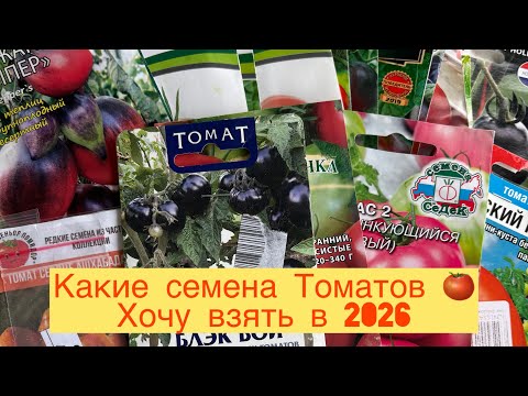 Видео: КАКИЕ СЕМЕНА ТОМАТОВ 🍅 ВЫБРАЛА НА 2026 год 🍅👩‍🌾