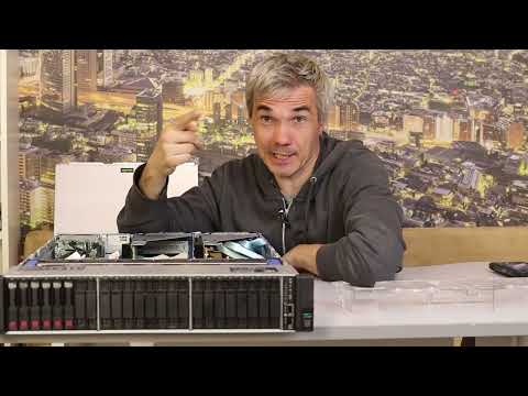 Видео: HPE ProLiant DL380 gen10 - мощный сервер для хранения бизнес данных