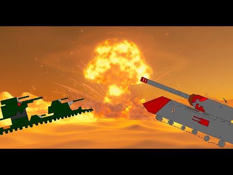 Видео: Кв 6 Против Королевского Мауса Битва под Калугой - Мультики про танки