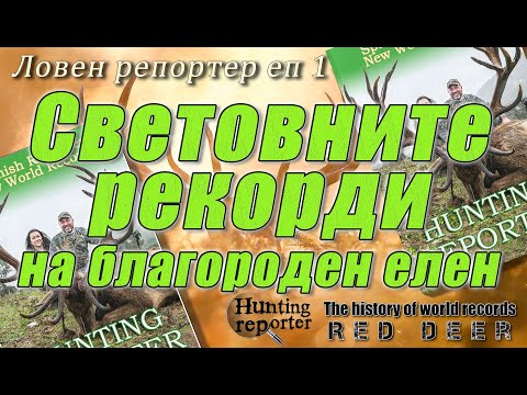 Видео: Ловен репортер: История на световните рекорди на благороден елен - HR 01