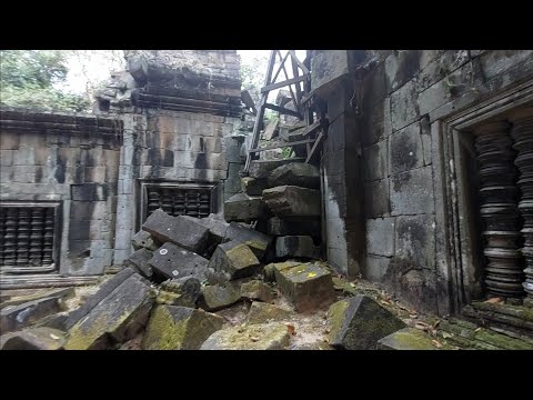 Видео: ‼️Чудом уцелевшие шедевры в джунглях Камбоджи: НЕпостижимое и НЕчеловеческое (завершение по Vibol)