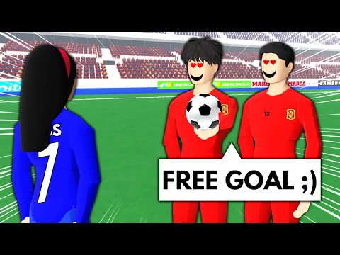 Видео: Я СТАЛА ДЕВУШКОЙ в реалистичном уличном футболе! (Roblox)