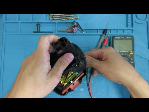 Видео: Переделка аккумулятора шуруповерта Bosch PSR 14,4v с Ni-Cd на Li-ion