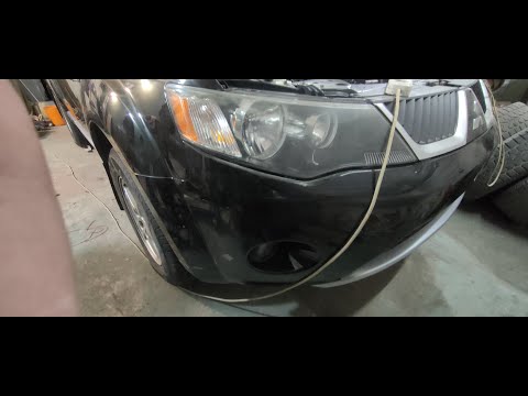 Видео: Как снять  фару Митсубиши Аутлендер Mitsubishi Outlander XL