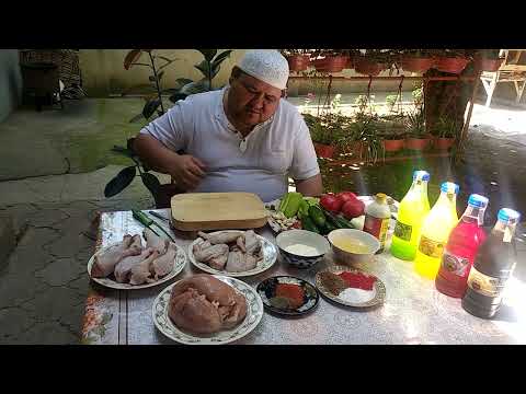 Видео: ШАШЛЫК Курица три вида мариновки: Tovuq goshtidan 3 xil marinovka qilish.Siz bilgan va bilmagan.
