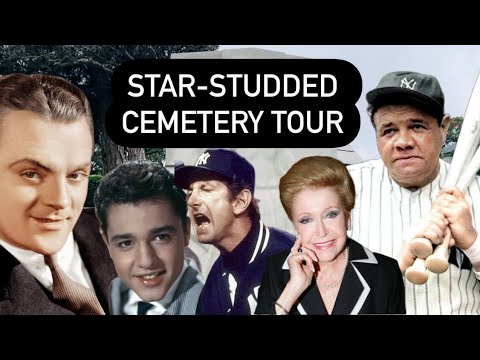 Видео: Врата рая | Звёздное кладбище в Нью-Йорке | Бейб Рут, Джеймс Кэгни, гангстеры и другие
