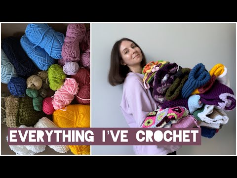 Видео: Что я связала за 4 месяца? 🧶| Свитера спицами, авоськи крючком