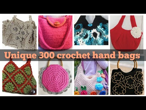 Видео: Более 300 привлекательных идей дизайна вязаных крючком сумок для всех