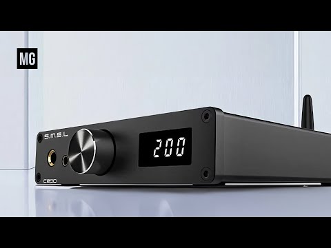 Видео: SMSL C200 — Бюджетный ЦАП и усилитель для наушников.