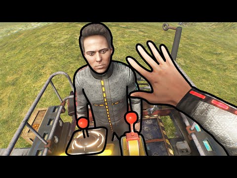 Видео: Летаем с пассажирами - Boneworks