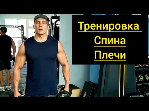Видео: Тренировка в зале | Спина плечи