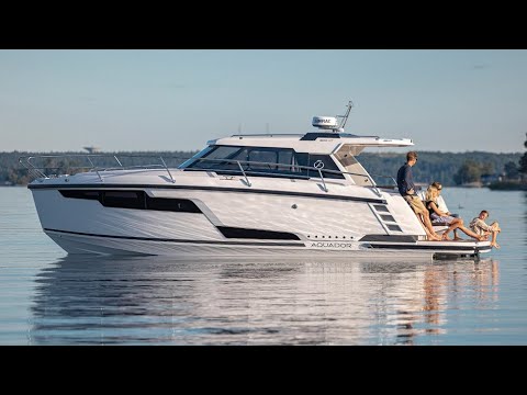 Видео: AQUADOR 31: The Ultimate Boat at Bosphorus Boat Show 2023 #aquador #Лучшийкатер #новости