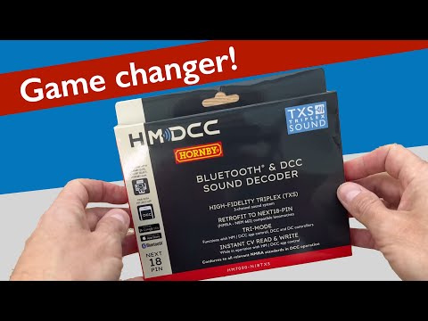 Видео: Система Hornby HM7000 DCC, потрясающий и недорогой звук DCC и управление по Bluetooth!