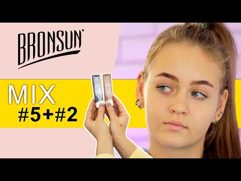 Видео: Bronsun краска для бровей бронсан микс 5+2 для окрашивания холодных светлых бровей. Triumf