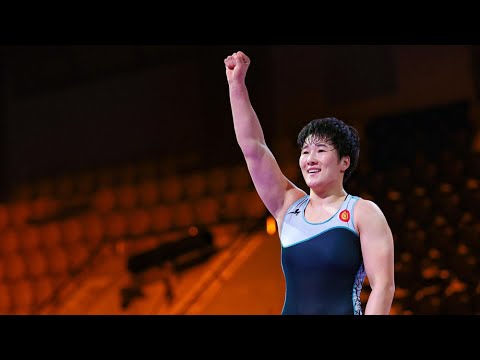 Видео: Айпери Медет кызы KGZ - Янюан Хонг CHN / 76 kg / алтын медаль үчүн күрөш