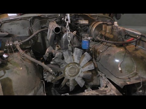 Видео: УазТех: Установка om616 на стандратный УАЗ 469, ЧАСТЬ 1