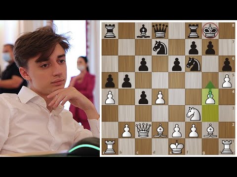 Видео: Этот парень играет, как Таль!! Даниил Дубов громит в 18 ходов Дин Лижэня! Бесшабашная атака!