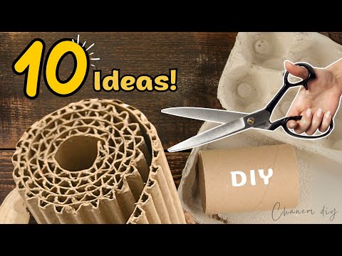 Видео: DIY ♻️ 10 Великолепных Идей, Которым Никто Не Поверит, Что Они Сделаны Из Картон! #2024