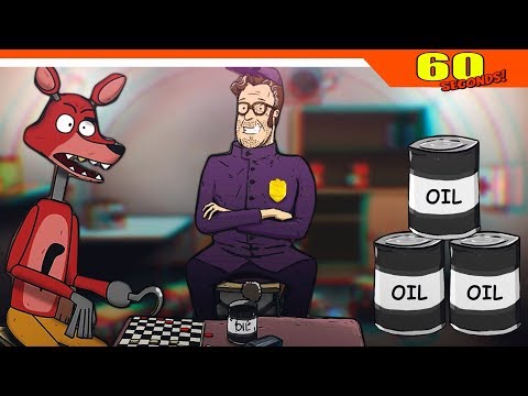 Видео: 60 SECONDS FNAF! 😱 ИГРАЕМ ЗА АНИМАТРОНИКОВ ► ОХРАННИК НАС ВЫГНАЛ!!