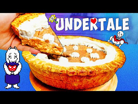 Видео: ПОВТОРЯЕМ ЕДУ ИЗ ИГР / Ирисковый пирог Андертейл / Беконовый суп Бенди / Блинчики Хеллтейкер