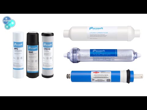 Видео: Замена картриджей в фильтре Ecosoft P'URE AquaCalcium