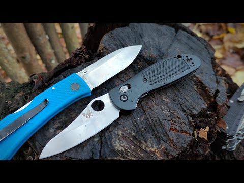 Видео: BENCHMADE Mini Griptilian - УДИВИЛ!