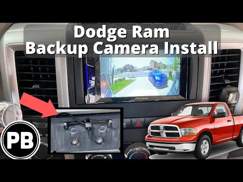 Видео: Установка камеры заднего вида на Dodge Ram 2009–2012 гг.
