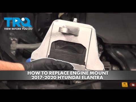 Видео: Как заменить опору двигателя Hyundai Elantra 2017-2020