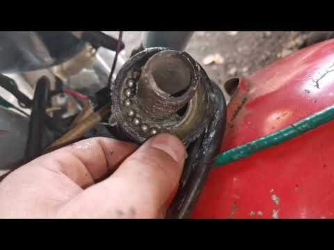 Видео: Ремонт подшипника передней вилки юпитер 5