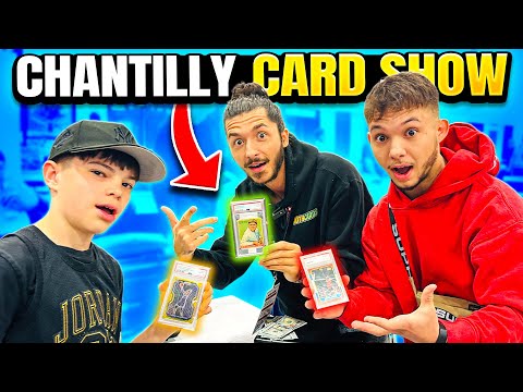Видео: ЗОЛОТОЙ БАБАХ 😳 Покупка самого горячего квотербека НФЛ на выставке карточек Chantilly!