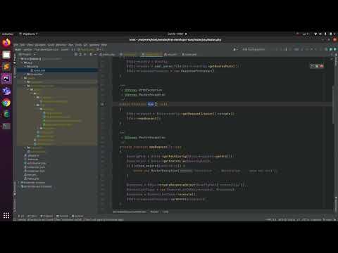 Видео: Лекция 14 - Продвинутая маршрутизация, контроллер в PHP структура приложения, Request