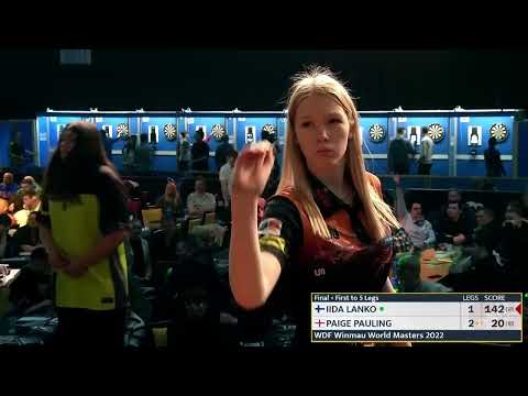 Видео: Winmau World Masters 2022 — Финал среди девушек
