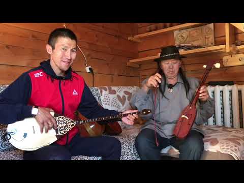 Видео: В гостях у Руслана Габышева, исполняет песни великого казахского поэта Абая Кунанбаева.