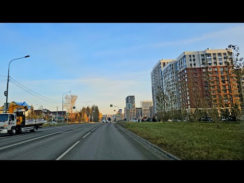 Видео: город Барнаул, ул. Взлётная (ул. Сергея Ускова)  — —  село Гоньба, ул. Рябиновая (ул. Газопроводная)