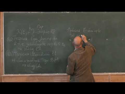 Видео: Хелемский А. Я. - Функциональный анализ. Часть 1 - 11. Теорема Шмидта
