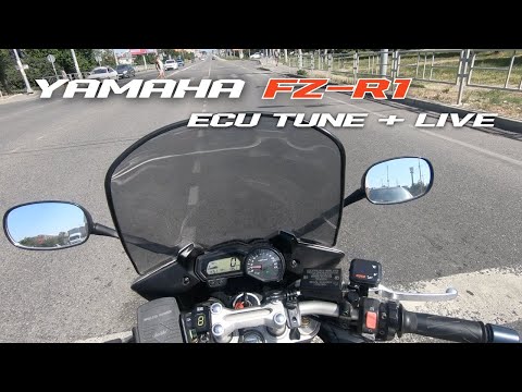 Видео: Yamaha FZ-R1, настройки и покатушки